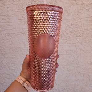 Studded Rose Gold Cup